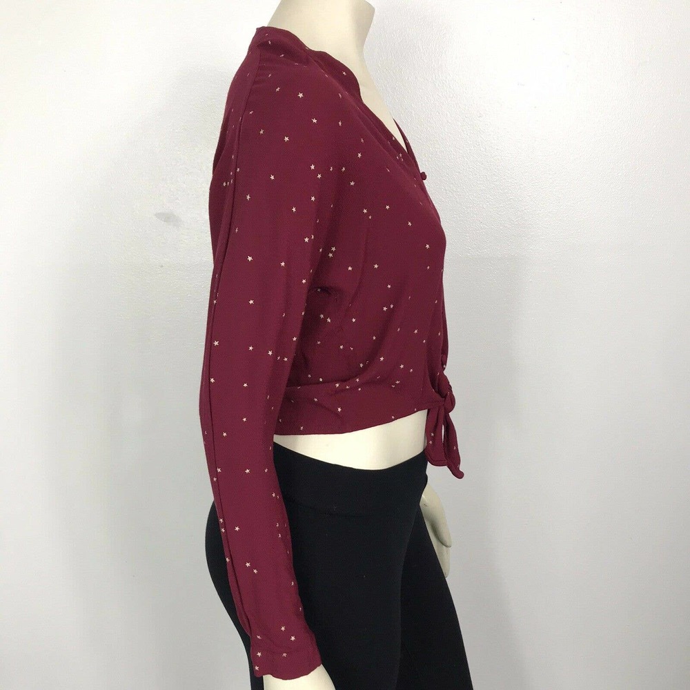 Rails Sloane Top Rogue Gradient Stars Button Shirt - image 4